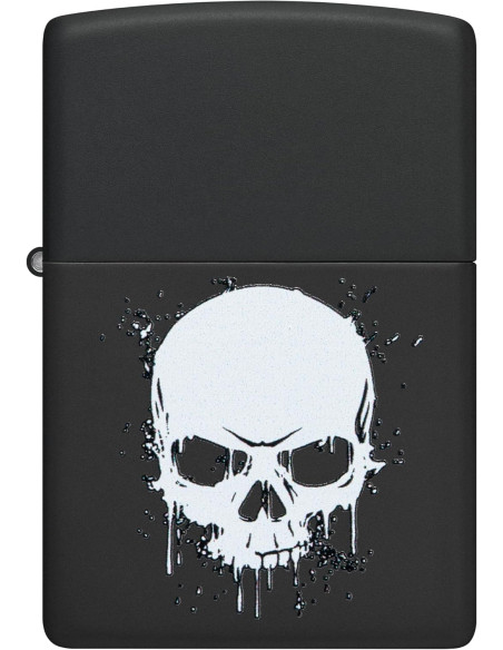 Encendedor Zippo Dripping Skull Original Metálico