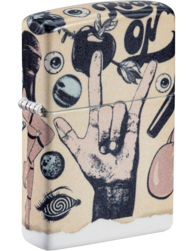 Zippo Tattoo Art 540° – Encenedor Artístic Original