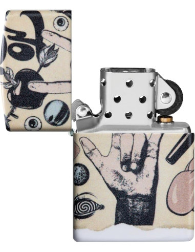 Encendedor Zippo Tattoo Art 540° Original Metálico