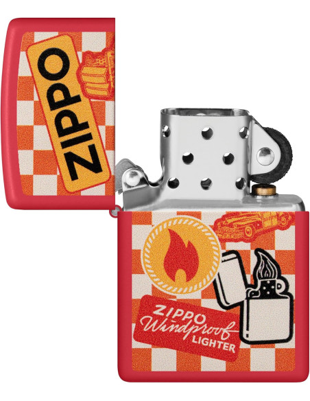 Zippo Retro Matte Design – Encenedor Vintage i Coleccionable