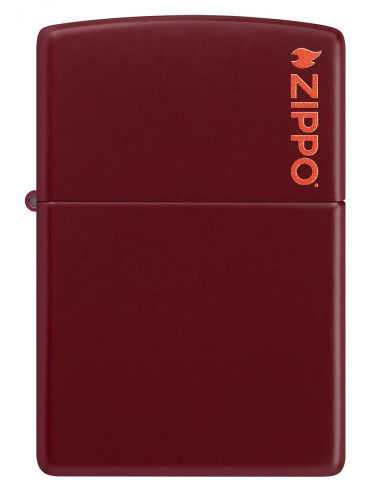 Zippo Merlot Granate Logo – Encenedor Elegant i Clàssic