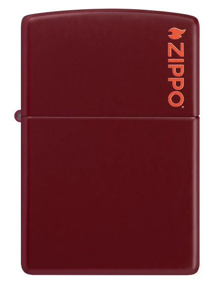 Zippo Merlot Granate Logo – Encenedor Elegant i Clàssic