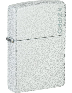 Encendedor Zippo Glacier Chrome logo original