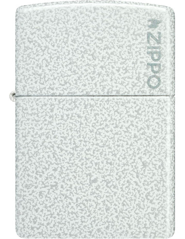 Encendedor Zippo Glacier Chrome logo original