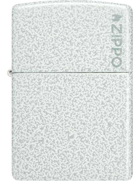 Encendedor Zippo Glacier Chrome logo original