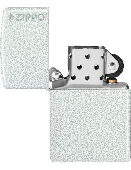 Zippo Glacier Chrome Logo – Encenedor Elegant i Modern