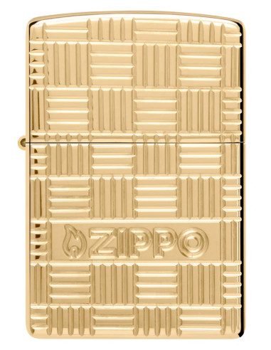 Zippo Basketweave Armor® – Encenedor Elegància i Resistència