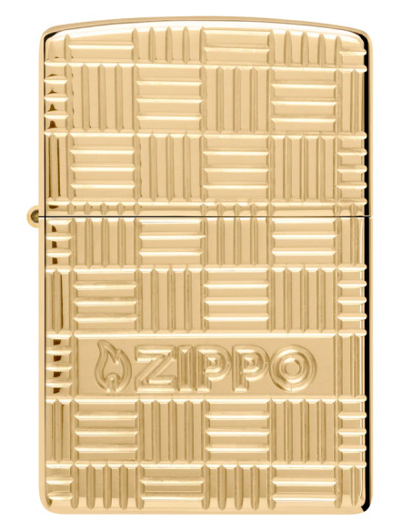 Zippo Basketweave Armor® – Encenedor Elegància i Resistència