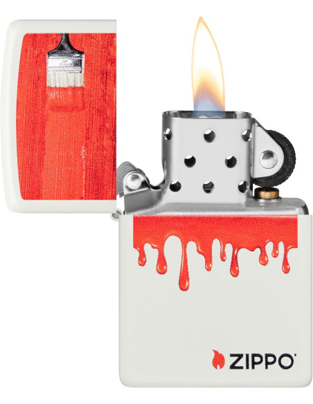 Encendedor Zippo 214 Dripping Paint Original