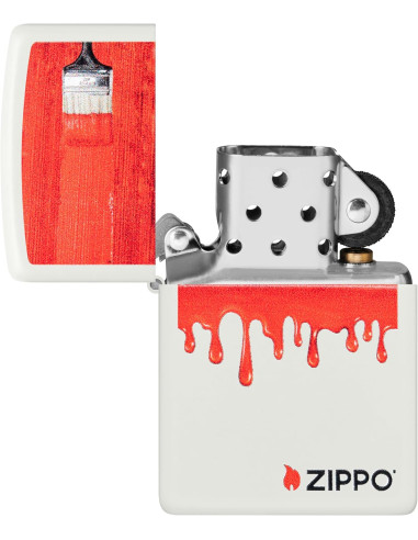Zippo 214 Dripping Paint – Encenedor Creatiu i Modern