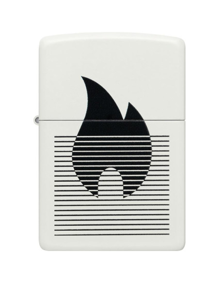 Zippo 214 Lined Flame – Encenedor Modern i Elegant