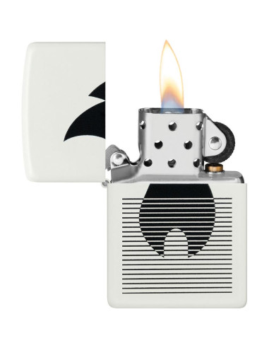 Encendedor Zippo 214 Lined Flame Original a Prueba de Viento