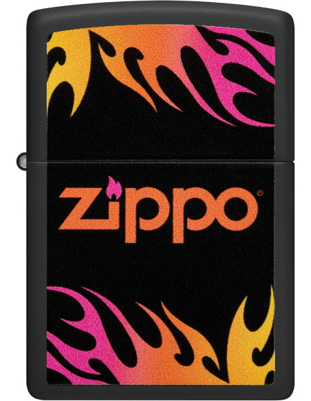 Zippo 218 Black Matte – Encendedor Zippo clásico
