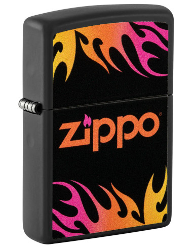 Zippo 218 Black Matte – Encenedor Zippo clàssic i durador