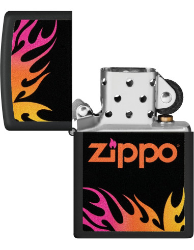 Zippo 218 Black Matte – Encenedor Zippo clàssic i durador
