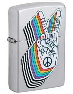 Zippo Peace – Encenedor Zippo elegant amb missatge positiu