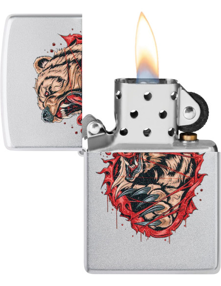 Zippo Fierce Bear – Encenedor Zippo durador i elegant