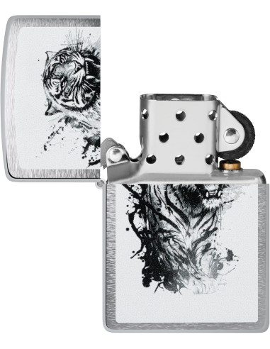 Zippo Tiger Splash – Encendedor elegante y resistente