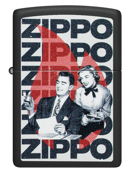 Zippo AD Design – Encenedor Zippo retro i durador