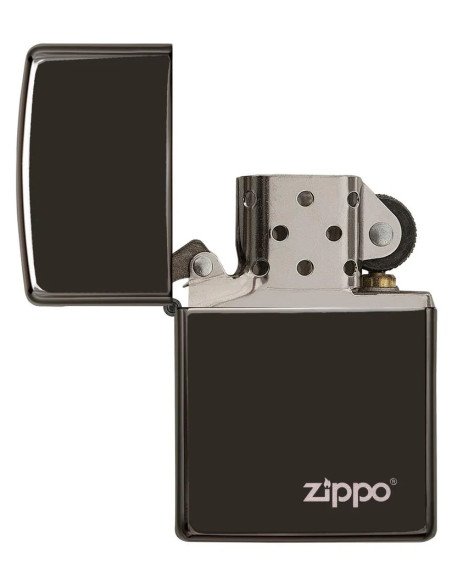 Zippo Ebony High Polish – Encendedor elegante y resistente