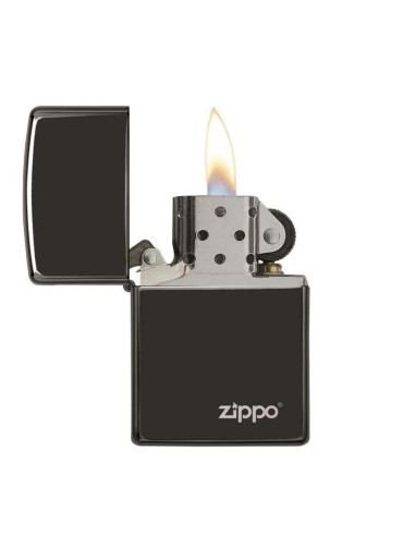 Zippo Ebony High Polish – Encendedor elegante y resistente