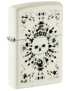 Zippo Hippie Skull Design 43193 – Encendedor Black & White