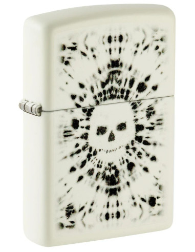 Zippo Hippie Skull Design 43193 – Encendedor Black & White