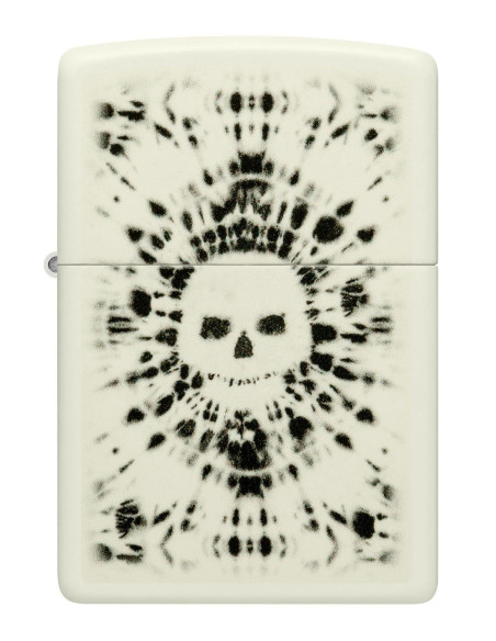 Zippo Hippie Skull Design 43193 – Encendedor Black & White