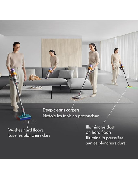 Aspirador Dyson V15 Detect Submarine – Potente