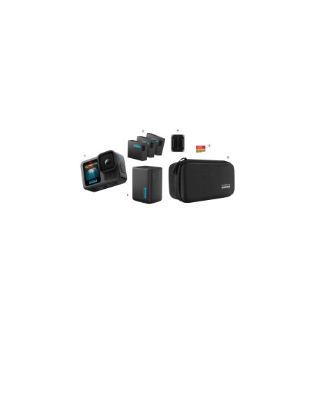 GoPro HERO 13 Black Extended – Cámara 4K y batería extra