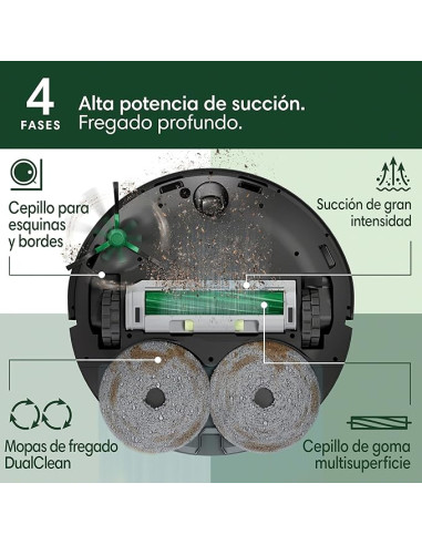 iRobot Roomba Combo 405Plus + Autolavado – Robot Limpieza
