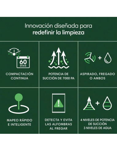 iRobot Roomba Combo 205 con DustCompactor – Robot Limpieza