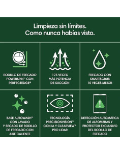 Roomba Combo 705 Negro – Robot aspirador iRobot y Estación carga Roomba 2