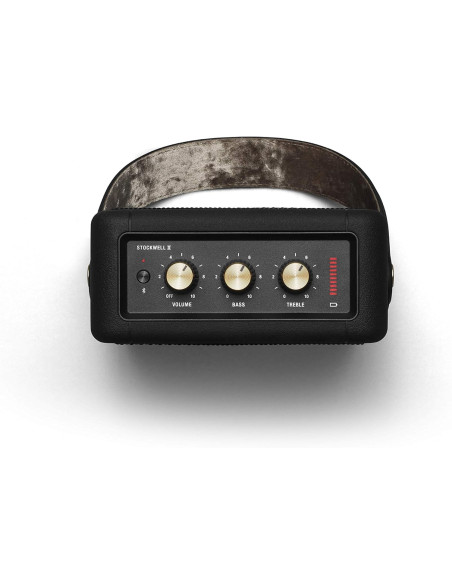 Marshall Stockwell II Black & Brass | Altavoz Marshall portátil