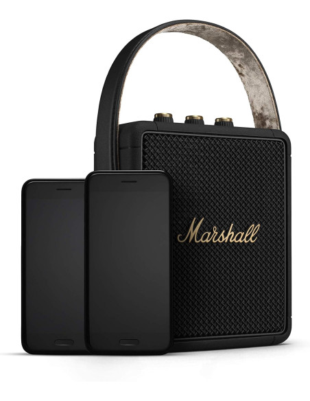 Marshall Stockwell II Black & Brass | Altavoz Marshall portátil