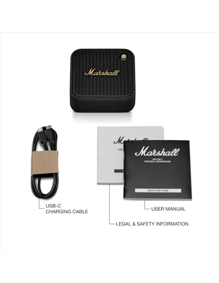 Marshall Willen II | Altavoz Bluetooth Marshall portátil