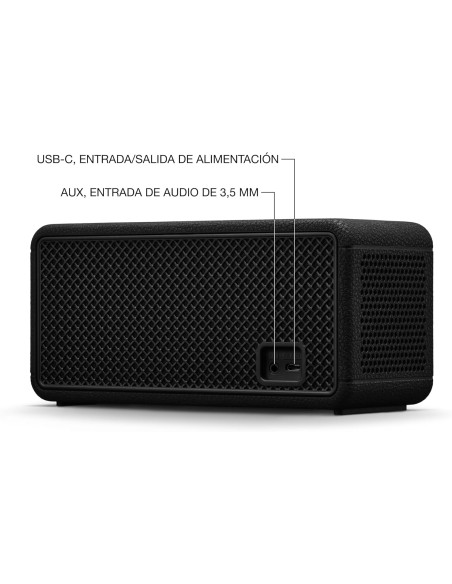 Altavoz Middleton Black & Brass compacto y potente”