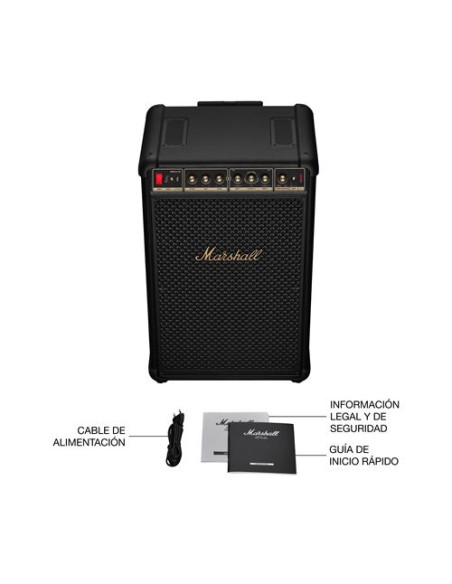 Altavoz Bluetooth Marshall Bromley 750 con sonido envolvente 360° y alta fidelidad