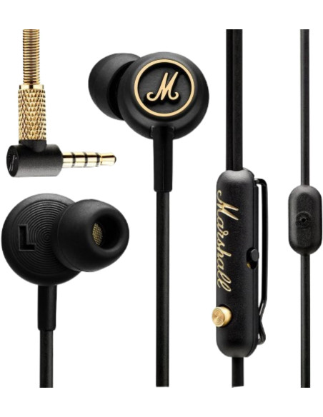 “Marshall Mode EQ Black & Brass altavoz Bluetooth Marshall portátil”