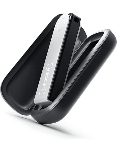 Interior acolchado del Ledger Nano X Case, protegiendo hardware wallet