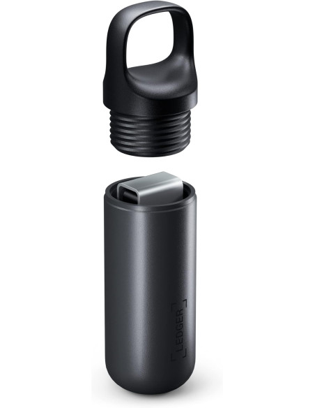 Ledger Nano X POD frontal, case, protector y accesorio Ledger Nano X