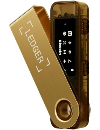 Ledger Nano S Plus frontal, case y protector