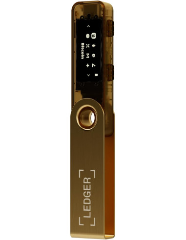 Ledger Nano S Plus compacto y seguro para transporte wallet