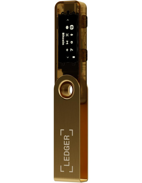 Ledger Nano S Plus compacto y seguro para transporte wallet