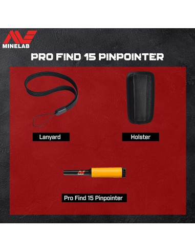 Pro-Find 15 – Detector de metales Minelab preciso y portátil