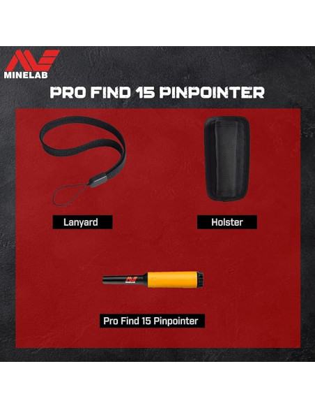 Pro-Find 15 – Detector de metales Minelab preciso y portátil