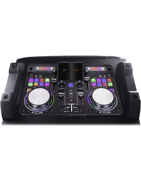 TREVI Altavoz 4500 DJ 500W – Sonido potente TREVI