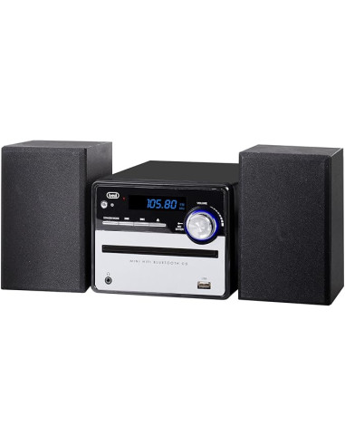 TREVI Minicadena HCX 10F6 – Sonido potente HiFi compacto