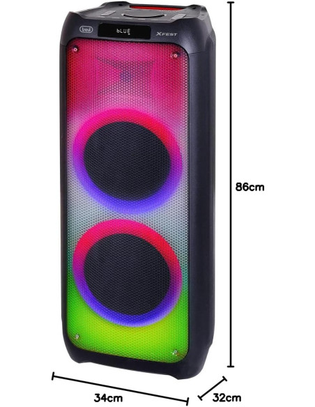 TREVI Altavoz 3400 PRO – Sonido potente TREVI 200W