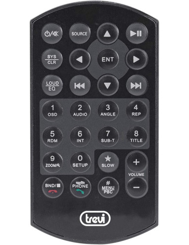 TREVI MDV 6380 | Radio DAB 7" para Coche con Video